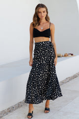 Eternal Love Life Maxi Skirt Black