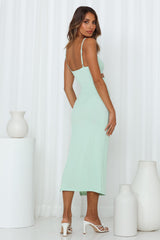 Midnight Rush Midi Dress Green