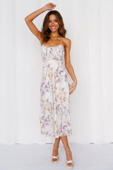 Flow With It Midi Dress Purple