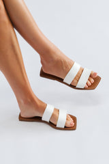 BILLINI Ikaia Slides White Lizard