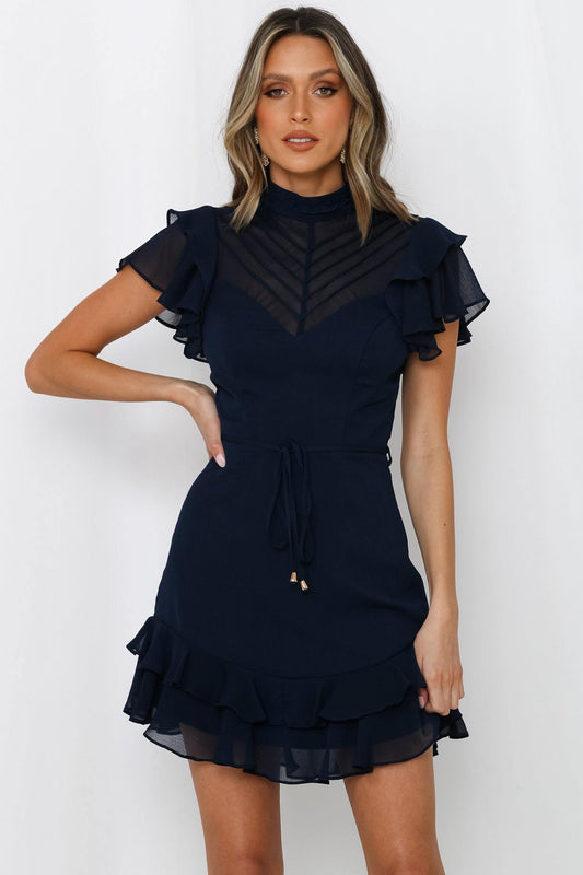 Midnight Chaperone Dress Navy