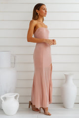 Crowning Queen Maxi Dress Rose