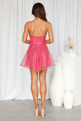 Princess Of Style Dress Pink Sequins