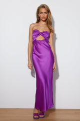 Curious Heart Maxi Dress Purple