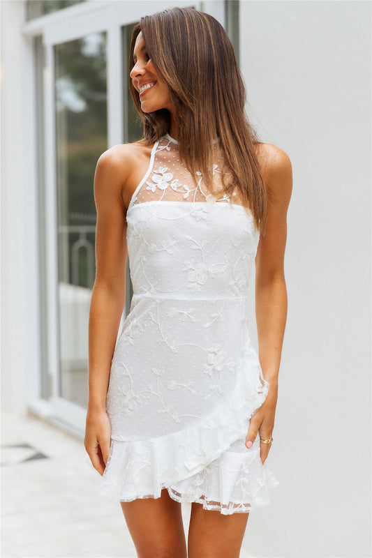 Get The Crown Dress White