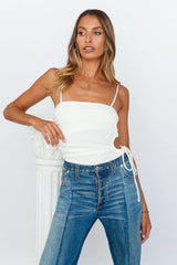 Staple Item Bodysuit White