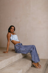 LIONESS Miami Vice Pant Blue