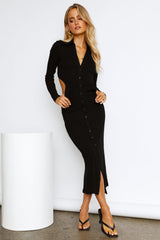 Polo Fantasies Maxi Dress Black