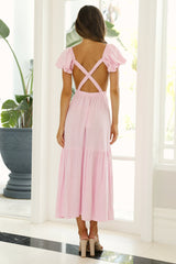 Catch You Looking Maxi Dress Pink