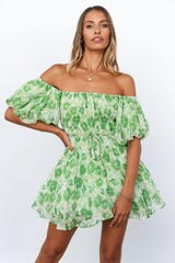 Challenge Your Faith Dress Green