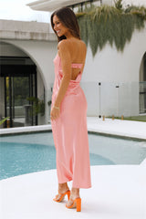 Coolness Calling Maxi Dress Pink