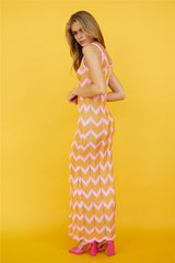 Island Babe Maxi Dress Pink