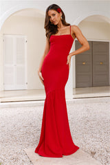 DEAR EMILIA Sparks Of Attraction Maxi Dress Red