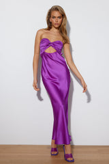 Curious Heart Maxi Dress Purple