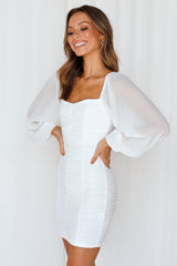 Luxury Love Dress White