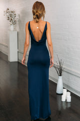 Bullseye Maxi Dress Navy