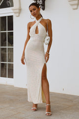 Fiery Soul Maxi Dress Cream