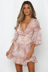 Find My Way Dress Mauve