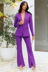 RUNAWAY Amity Blazer Purple