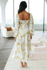 Daylight Words Maxi Dress Floral