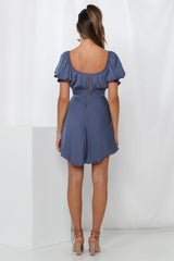 Predictable Charade Dress Midnight Blue