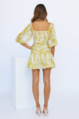 Sweet Song Dress Yellow