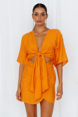 Saharan Heat Dress Orange