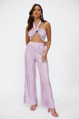 Set Heart Pants Lilac