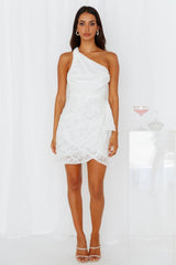 Proper Moments Dress White