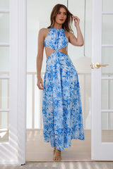 Pleasant Living Midi Dress Blue