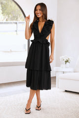 Dive Into Love Maxi Dress Black