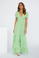 Dreamy Love Maxi Dress Green