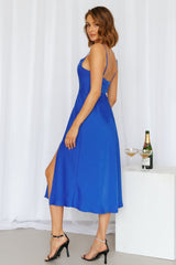 Family Secret Maxi Dress Royal Blue