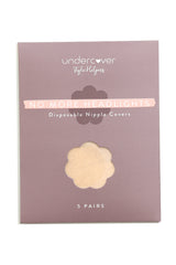 UNDERCOVER Style Helpers No More Headlights Disposable Nipple Covers Nude