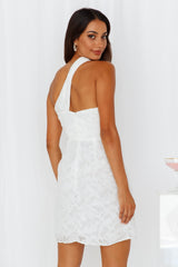 Proper Moments Dress White