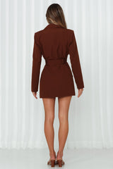 LIONESS Steinway Mini Dress Brown