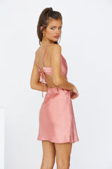 Emerald Skies Dress Blush