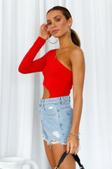 Life Of Love Bodysuit Red