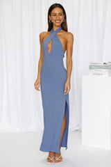 Another Season Maxi Dress Blue