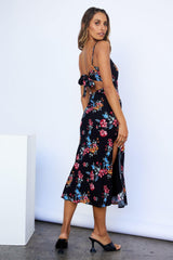 Dare To Look Midi Dress Black