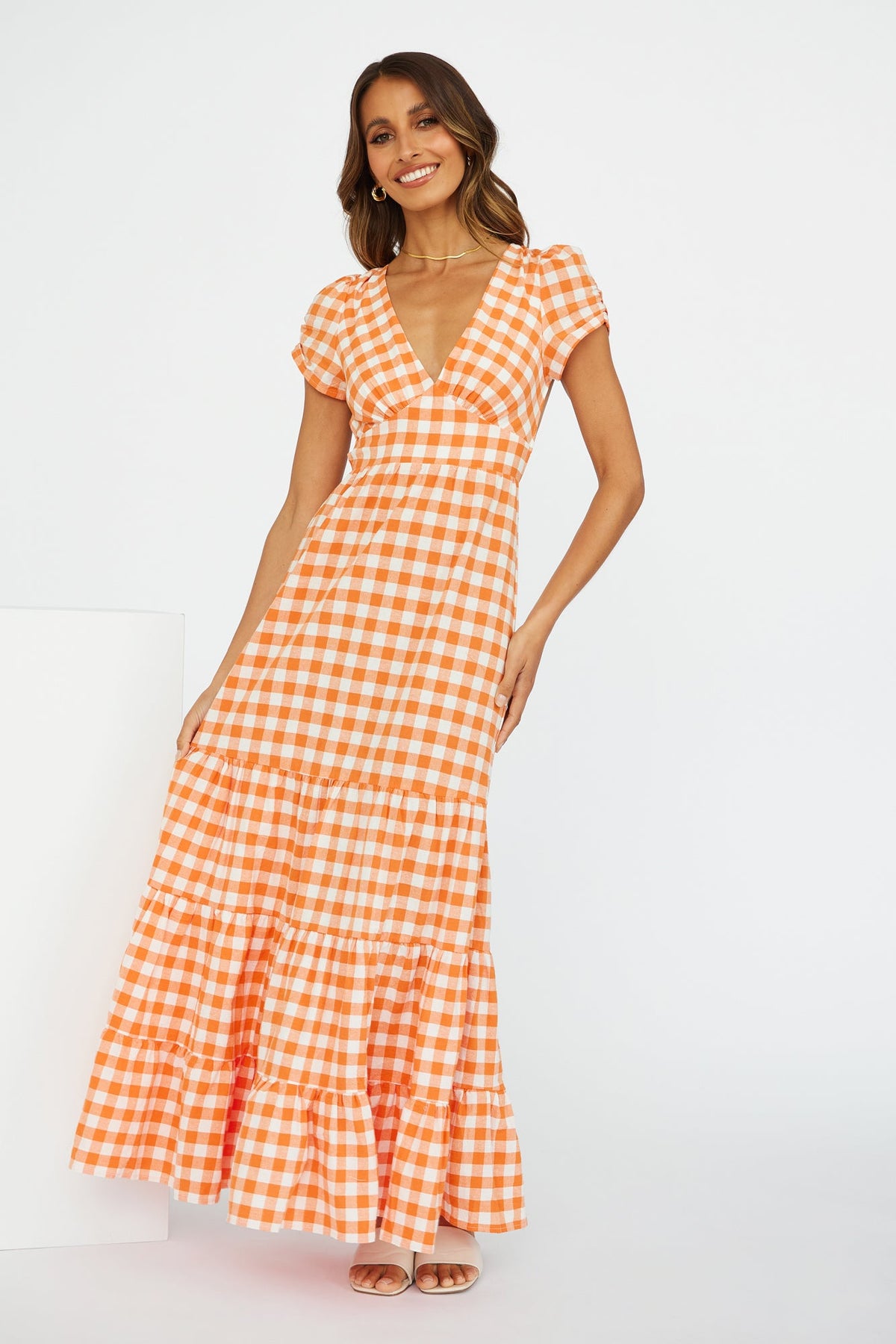 Dreamy Love Maxi Dress Orange