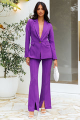 RUNAWAY Amity Blazer Purple