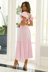 Catch You Looking Maxi Dress Pink