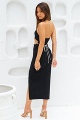 Live Big Midi Dress Black