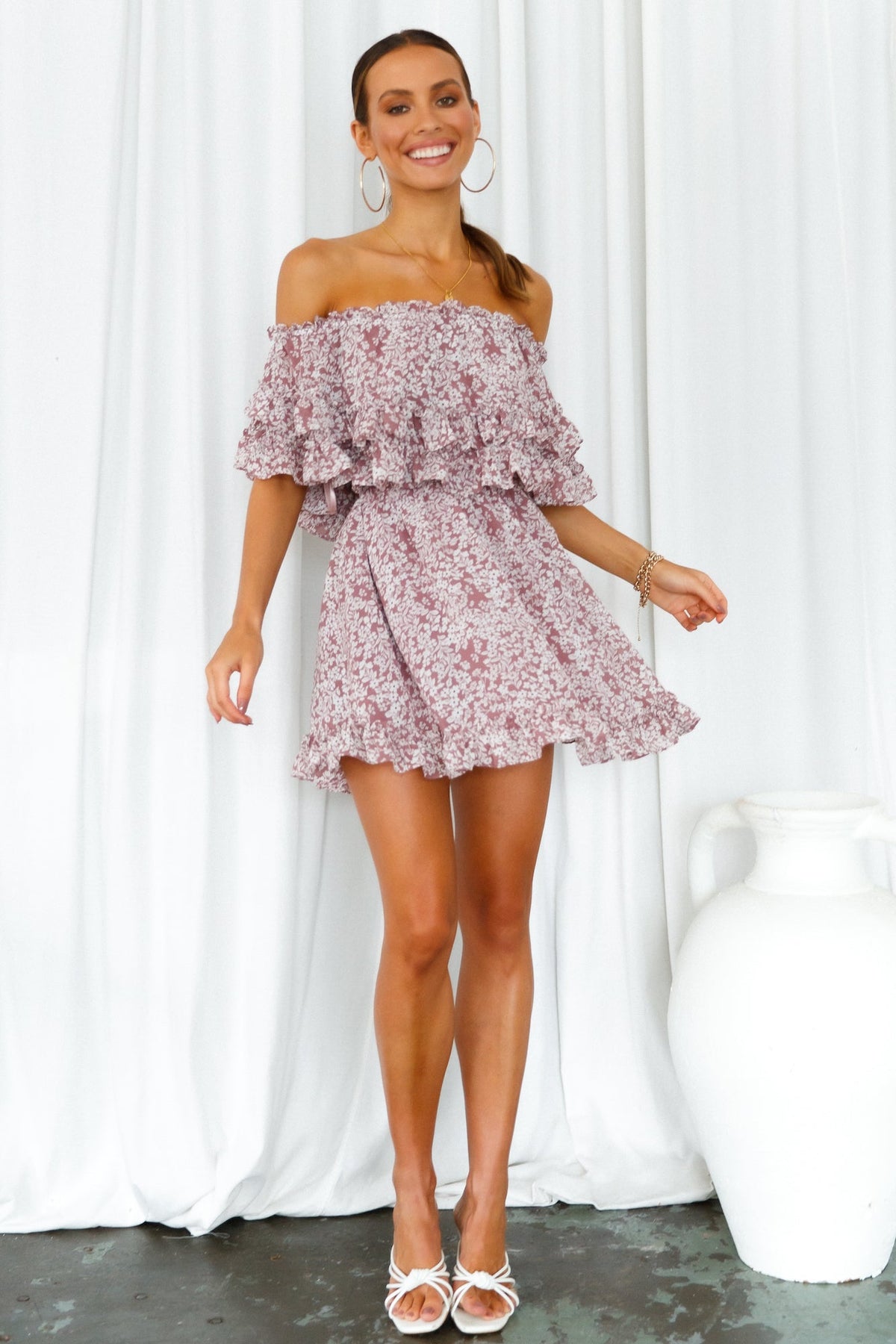 Need You For Me Dress Rose