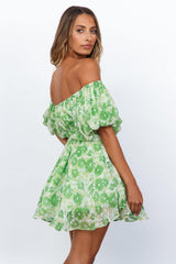 Challenge Your Faith Dress Green