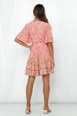 Sicilian Sun Dress Pink