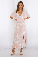 Airy Fairy Maxi Dress Pink