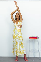 Super Sonic Maxi Dress Yellow