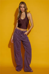 LIONESS Miami Vice Jeans Plum Purple